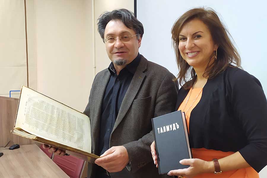 Presentation of Babylonian Talmud New Edition in Russian